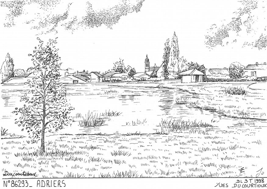 N� 86293 - ADRIERS - vue